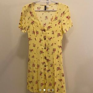 H&M Yellow Sundress